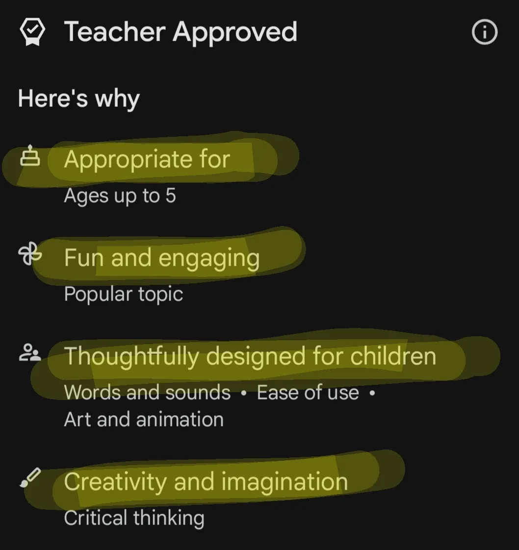 Kids Scroll offline mode on airplane
